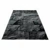BAUHAUS Kurzflorteppich Parma 9250 Schwarz, 260 X 160 Cm, 100% Polypropylen