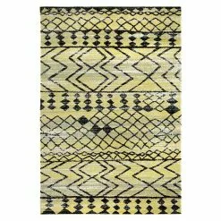 BAUHAUS Outdoor-Teppich Bonnie Gelb, 230 X 160 Cm, 100 % Polypropylen