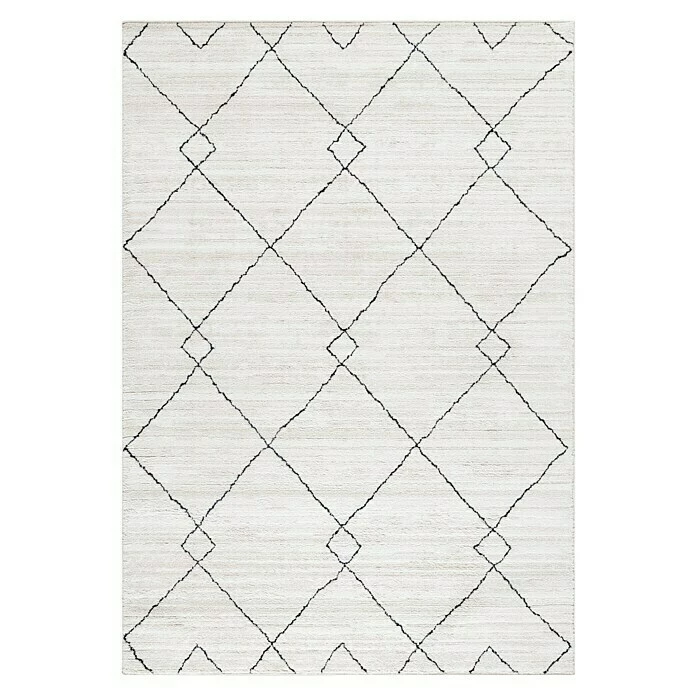 BAUHAUS Kurzflorteppich Taznaxt 5109 Cream, 150 X 80 Cm, 100% Polyester 1 BAUHAUS Kurzflorteppich Taznaxt 5109 Cream, 150 X 80 Cm, 100% Polyester