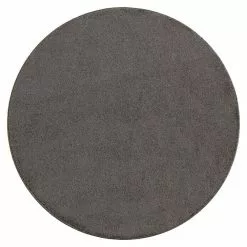 BAUHAUS Kurzflorteppich Ata 7000 Mocca, Durchmesser: 160 Cm, 100% Polypropylen