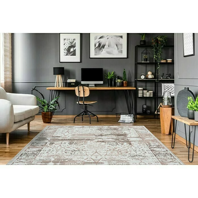 BAUHAUS Kayoom Flachgewebeteppich Galaxy Beige/Braun, 240 X 170 Cm, 100 % Polyester 4 BAUHAUS Kayoom Flachgewebeteppich Galaxy Beige/Braun, 240 X 170 Cm, 100 % Polyester – Bild 4