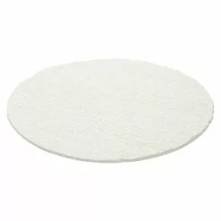 BAUHAUS Hochflorteppich Dream 4000 Cream, Durchmesser: 120 Cm, 100% Polypropylen