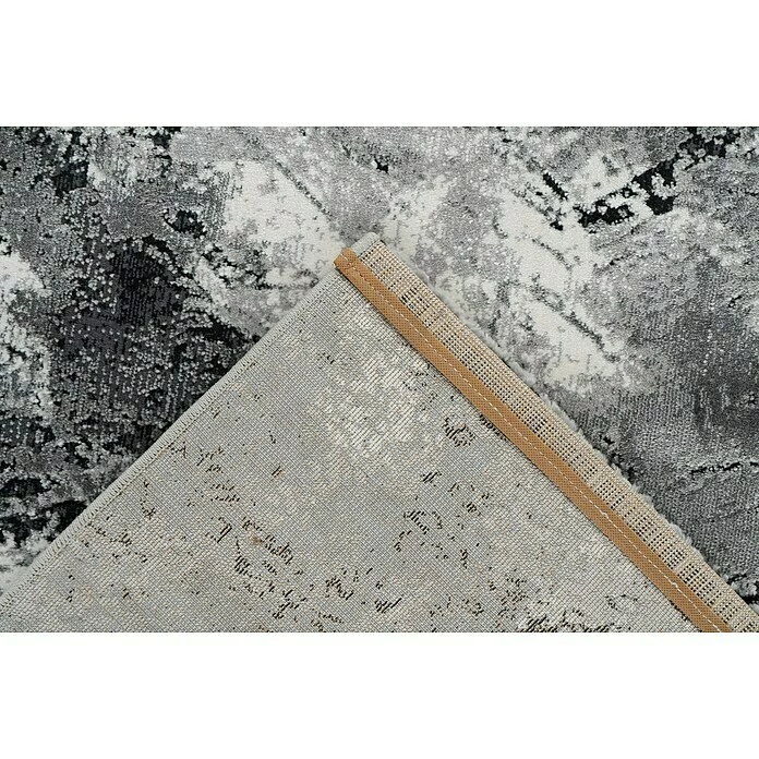 BAUHAUS Kurzflorteppich Pablo 704 Silber, 170 X 120 Cm, 50% Polyester, 50% Polypropylen 4 BAUHAUS Kurzflorteppich Pablo 704 Silber, 170 X 120 Cm, 50% Polyester, 50% Polypropylen – Bild 4