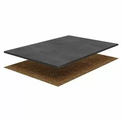 BAUHAUS DryTile Feinsteinzeugfliese Cedra 60 X 60 Cm, Anthrazit, Matt