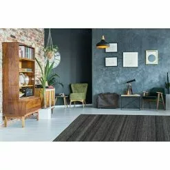 BAUHAUS Kayoom Flachgewebeteppich Phönix Anthrazit, 170 X 120 Cm, 75 % Wolle, 20 % Baumwolle, 5 % Polyester -Angebote Fliesen Store 12 3778