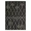 BAUHAUS Kurzflorteppich Agadir Graphit, 150 X 80 Cm, 100% Polypropylen (Flor)