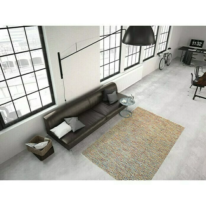 BAUHAUS Kayoom Teppich Cocktail 300 Bunt, L X B: 170 X 120 Cm, 100% Baumwolle 2 BAUHAUS Kayoom Teppich Cocktail 300 Bunt, L X B: 170 X 120 Cm, 100% Baumwolle – Bild 2