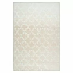 BAUHAUS Kayoom Kurzflorteppich Monroe I Creme, 170 X 120 Cm, 100 % Polyester