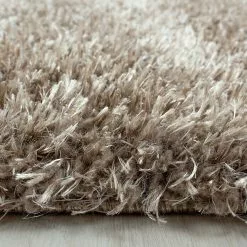 BAUHAUS Hochflorteppich Brilliant 4200 Taupe, 230 X 160 Cm, 100% Polyester -Angebote Fliesen Store 12 3837