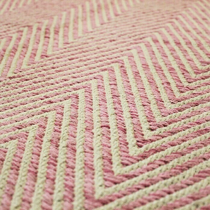 BAUHAUS Kayoom Teppich Cocktail 500 Pink, L X B: 150 X 80 Cm, 100% Baumwolle 3 BAUHAUS Kayoom Teppich Cocktail 500 Pink, L X B: 150 X 80 Cm, 100% Baumwolle – Bild 3