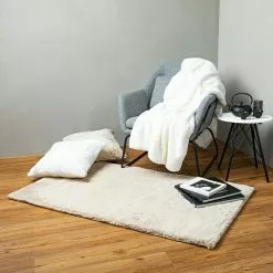 BAUHAUS Hochflorteppich Happy Beige, 290 X 200 Cm, 100 % Polyester (Flor) -Angebote Fliesen Store 12 3880