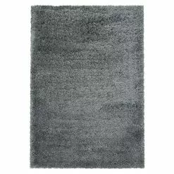BAUHAUS Hochflorteppich Fluffy 3500 Light Grey, 250 X 80 Cm, 100% Polypropylen
