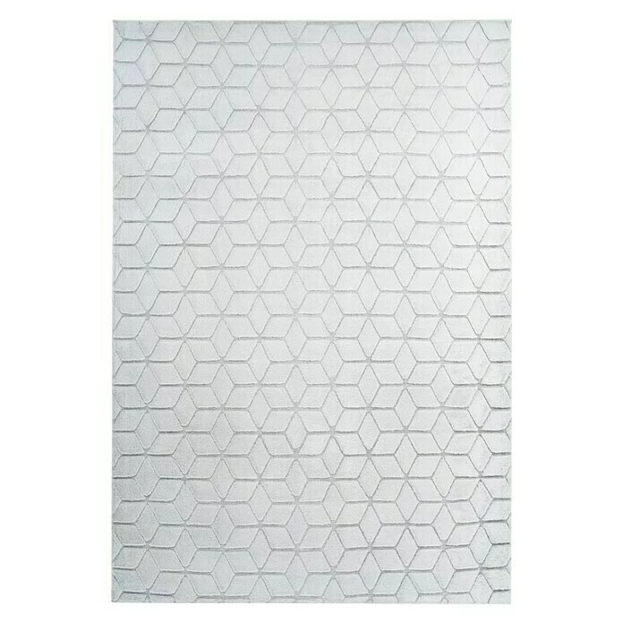 BAUHAUS Kayoom Hochflorteppich Vivica 125 Weiß/Blau, 230 X 160 Cm, 100 % Polyester 1 BAUHAUS Kayoom Hochflorteppich Vivica 125 Weiß/Blau, 230 X 160 Cm, 100 % Polyester