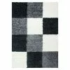 BAUHAUS Hochflorteppich Life 1501 Schwarz, 230 X 160 Cm, 100% Polypropylen