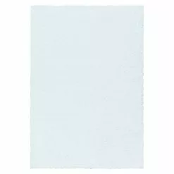 BAUHAUS Hochflorteppich Sydney 3000 Weiß, 400 X 300 Cm, 100% Polypropylen