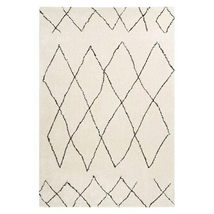 BAUHAUS Kayoom Hochflorteppich Orlando 425 Elfenbein, 150 X 80 Cm, 100 % Polyester 1 BAUHAUS Kayoom Hochflorteppich Orlando 425 Elfenbein, 150 X 80 Cm, 100 % Polyester