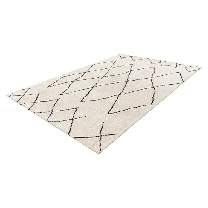 BAUHAUS Kayoom Hochflorteppich Orlando 425 Elfenbein, 150 X 80 Cm, 100 % Polyester 2 BAUHAUS Kayoom Hochflorteppich Orlando 425 Elfenbein, 150 X 80 Cm, 100 % Polyester – Bild 2