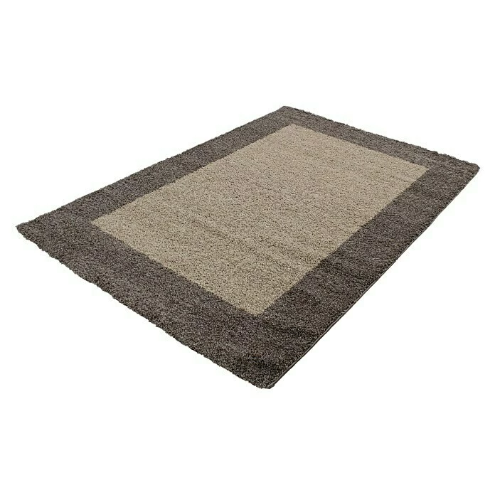BAUHAUS Hochflorteppich Life 1503 Taupe, 400 X 300 Cm, 100% Polypropylen 1 BAUHAUS Hochflorteppich Life 1503 Taupe, 400 X 300 Cm, 100% Polypropylen