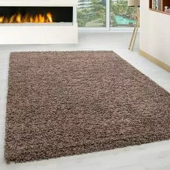 BAUHAUS Hochflorteppich Life 1500 Mocca, 400 X 300 Cm, 100% Polypropylen -Angebote Fliesen Store 12 4120