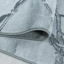 BAUHAUS Kurzflorteppich Naxos 3815 Silber, 150 X 80 Cm, 80% Polypropylen, 20% Polyester -Angebote Fliesen Store 12 4193