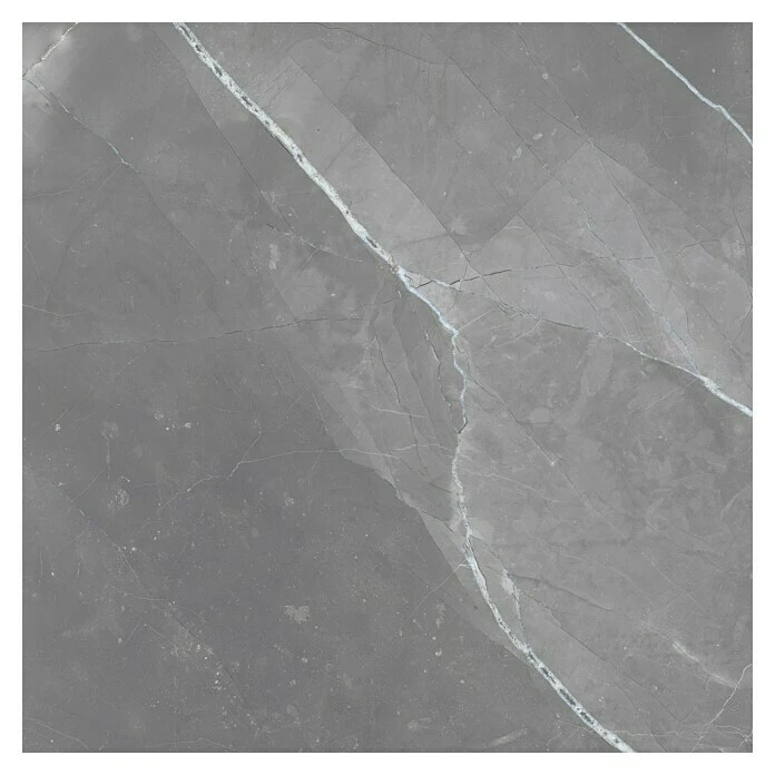 BAUHAUS Feinsteinzeugfliese Amani Marble Light 80 X 80 Cm, Grau, Glänzend 1 BAUHAUS Feinsteinzeugfliese Amani Marble Light 80 X 80 Cm, Grau, Glänzend