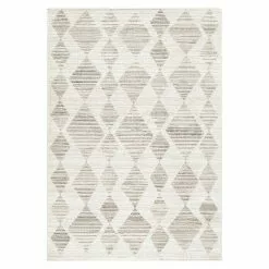 BAUHAUS Kurzflorteppich Taznaxt 5102 Cream, 200 X 140 Cm, 100% Polyester
