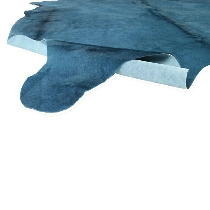 BAUHAUS Esbeco Deko-Kuhfell Blau, 100 % Echtfell, Fläche Ca.: 3 M² - 4 M² 2 BAUHAUS Esbeco Deko-Kuhfell Blau, 100 % Echtfell, Fläche Ca.: 3 M² - 4 M² – Bild 2
