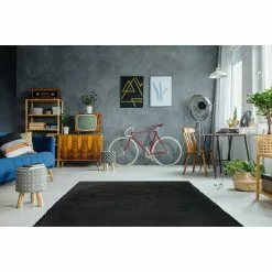 BAUHAUS Kayoom Hochflorteppich Rabbit Anthrazit, 170 X 120 Cm, 100 % Polyester -Angebote Fliesen Store 12 4274