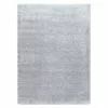 BAUHAUS Hochflorteppich Brilliant 4200 Silber, 150 X 80 Cm, 100% Polyester