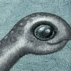 BAUHAUS Kurzflorteppich Bambi 0860 Blau, Durchmesser: 120 Cm, 100% Polypropylen -Angebote Fliesen Store 12 4295