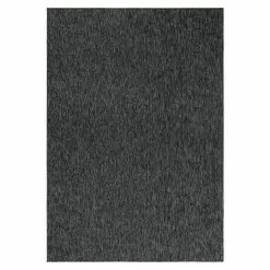 BAUHAUS Flachgewebeteppich Nizza 1800 Anthrazit, 290 X 200 Cm, 100% Polypropylen