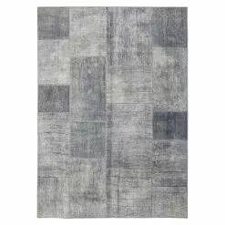 BAUHAUS Flachgewebeteppich Teppich Stampa Jeans Beige, 230 X 155 Cm, 100% Polyester