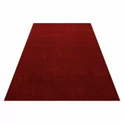 BAUHAUS Kurzflorteppich Ata 7000 Rot, 250 X 80 Cm, 100% Polypropylen
