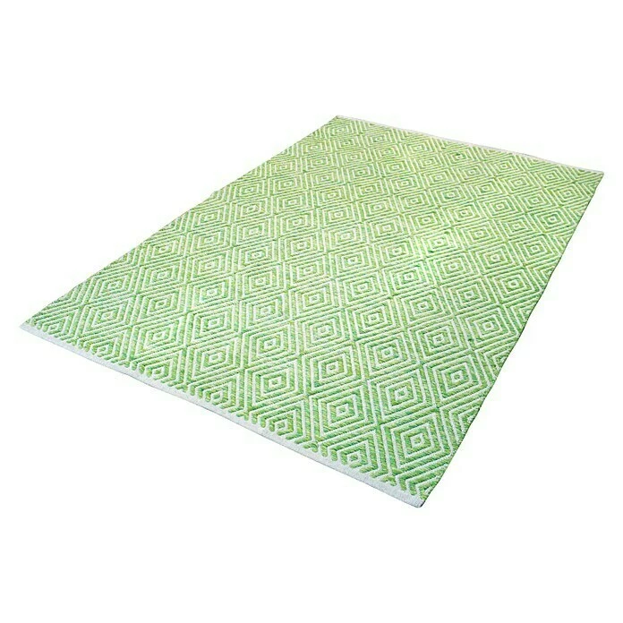 BAUHAUS Kayoom Teppich Cocktail 300 Grün, L X B: 170 X 120 Cm, 100% Baumwolle 1 BAUHAUS Kayoom Teppich Cocktail 300 Grün, L X B: 170 X 120 Cm, 100% Baumwolle