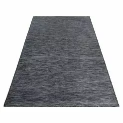 BAUHAUS Flachgewebeteppich Mambo 2000 Schwarz, 290 X 200 Cm, 100% Polypropylen
