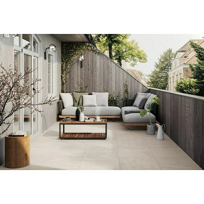 BAUHAUS Atlas Concorde Solution Terrassenfliese Rover Ivory 60 X 60 X 2 Cm, Beige, Matt 3 BAUHAUS Atlas Concorde Solution Terrassenfliese Rover Ivory 60 X 60 X 2 Cm, Beige, Matt – Bild 3