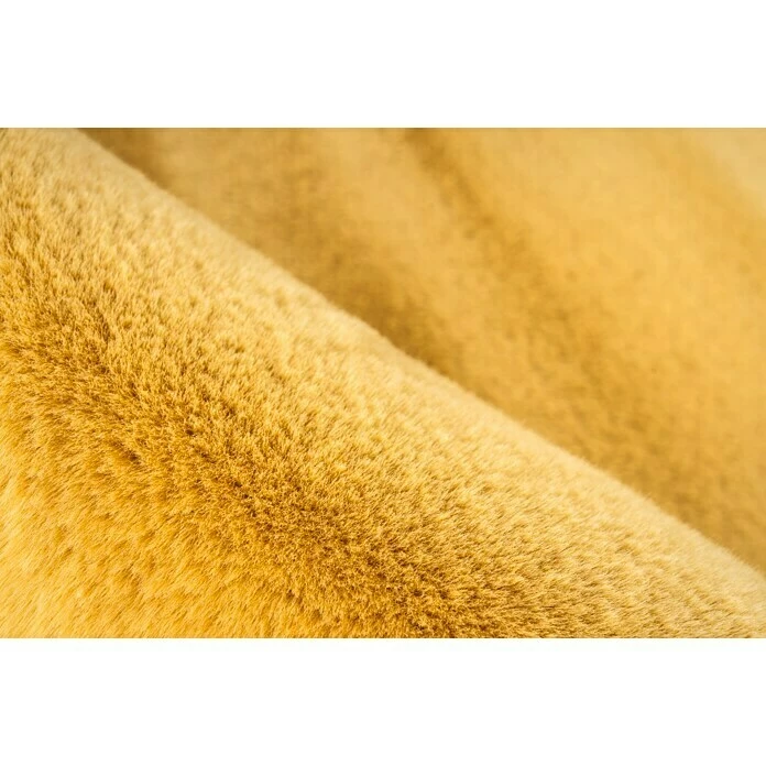 BAUHAUS Hochflorteppich Happy Gelb, 170 X 120 Cm, 100 % Polyester (Flor) 3 BAUHAUS Hochflorteppich Happy Gelb, 170 X 120 Cm, 100 % Polyester (Flor) – Bild 3