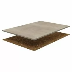 BAUHAUS DryTile Feinsteinzeugfliese Cedra 60 X 60 Cm, Schlamm, Matt