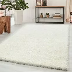 BAUHAUS Hochflorteppich Dream 4000 Cream, 230 X 160 Cm, 100% Polypropylen -Angebote Fliesen Store 12 4487