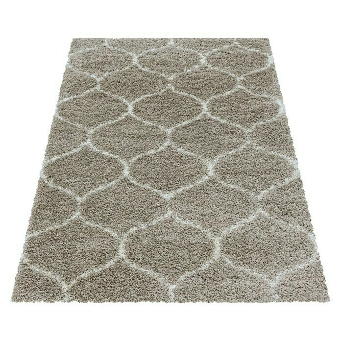 BAUHAUS Hochflorteppich Salsa 3201 Beige, 170 X 120 Cm, 100% Polypropylen 2 BAUHAUS Hochflorteppich Salsa 3201 Beige, 170 X 120 Cm, 100% Polypropylen – Bild 2