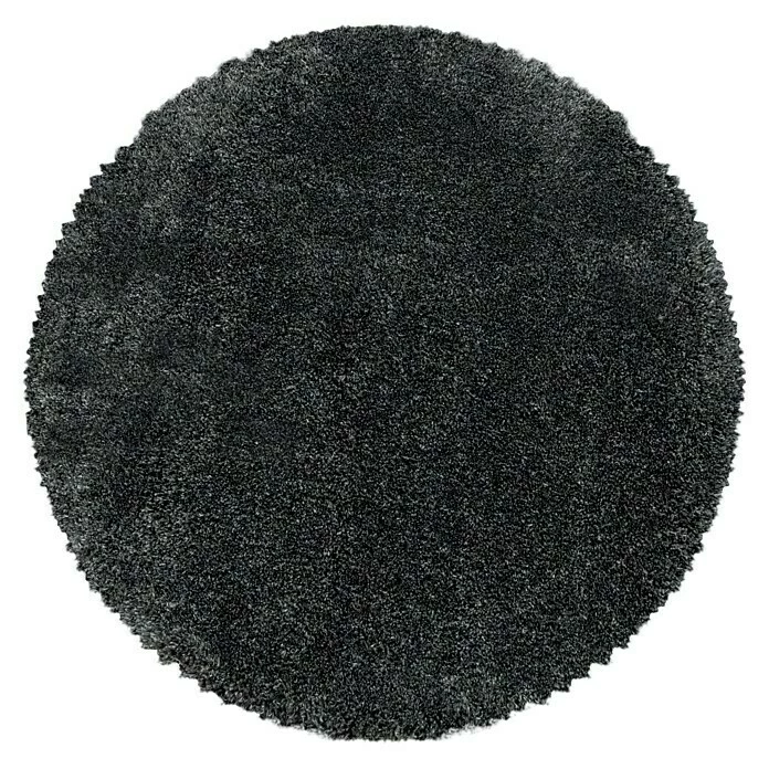BAUHAUS Hochflorteppich Fluffy 3500 Grau, Durchmesser: 200 Cm, 100% Polypropylen 1 BAUHAUS Hochflorteppich Fluffy 3500 Grau, Durchmesser: 200 Cm, 100% Polypropylen