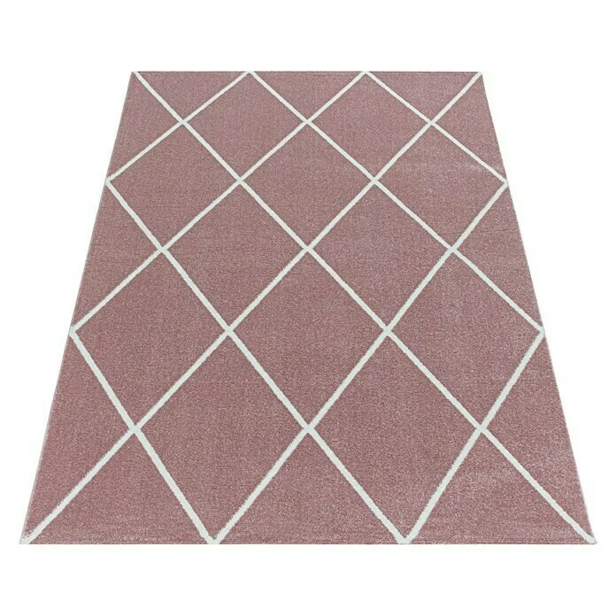 BAUHAUS Hochflorteppich Rio 4601 Rose, 150 X 80 Cm, 100% Polypropylen 2 BAUHAUS Hochflorteppich Rio 4601 Rose, 150 X 80 Cm, 100% Polypropylen – Bild 2