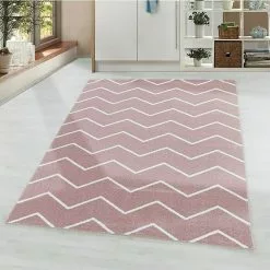 BAUHAUS Hochflorteppich Rio 4602 Rose, 200 X 140 Cm, 100% Polypropylen -Angebote Fliesen Store 12 4705