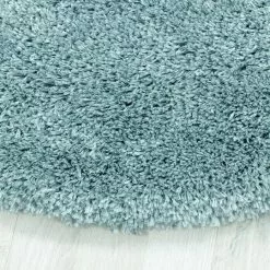 BAUHAUS Hochflorteppich Fluffy 3500 Blau, Durchmesser: 80 Cm, 100% Polypropylen -Angebote Fliesen Store 12 4747