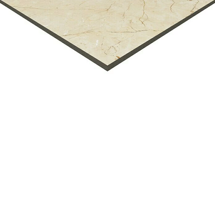 BAUHAUS Feinsteinzeugfliese Mercury 80 X 80 Cm, Crema, Glänzend 2 BAUHAUS Feinsteinzeugfliese Mercury 80 X 80 Cm, Crema, Glänzend – Bild 2