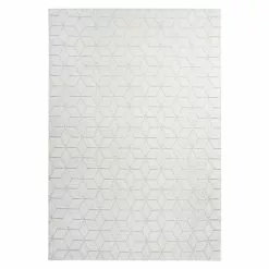 BAUHAUS Kayoom Hochflorteppich Vivica 125 Weiß/Creme, 230 X 160 Cm, 100 % Polyester