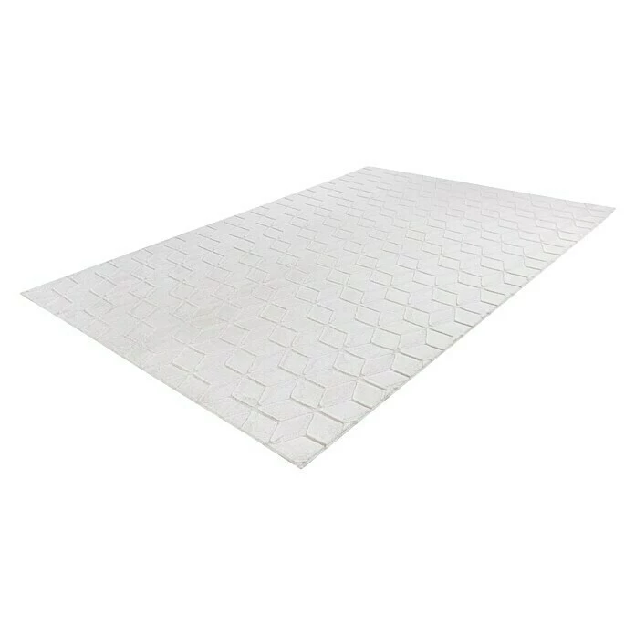 BAUHAUS Kayoom Hochflorteppich Vivica 125 Weiß/Creme, 230 X 160 Cm, 100 % Polyester 2 BAUHAUS Kayoom Hochflorteppich Vivica 125 Weiß/Creme, 230 X 160 Cm, 100 % Polyester – Bild 2