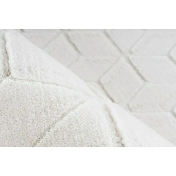 BAUHAUS Kayoom Hochflorteppich Vivica 125 Weiß/Creme, 230 X 160 Cm, 100 % Polyester 3 BAUHAUS Kayoom Hochflorteppich Vivica 125 Weiß/Creme, 230 X 160 Cm, 100 % Polyester – Bild 3