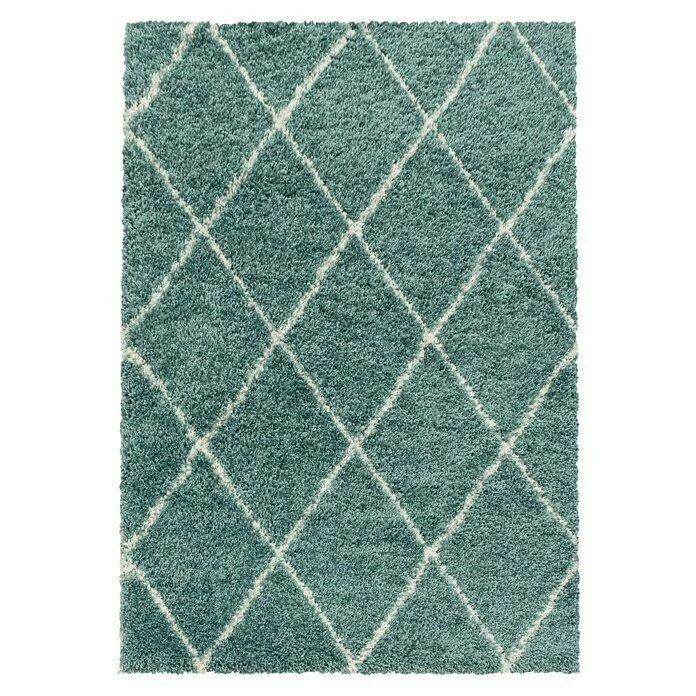 BAUHAUS Hochflorteppich Alvor 3401 Blau, 200 X 140 Cm, 100% Polypropylen 1 BAUHAUS Hochflorteppich Alvor 3401 Blau, 200 X 140 Cm, 100% Polypropylen