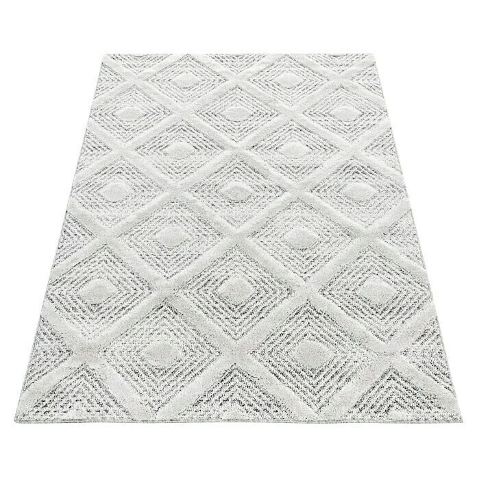 BAUHAUS Hochflorteppich Pisa 4707 Grau, 370 X 280 Cm, 100% Polypropylen 2 BAUHAUS Hochflorteppich Pisa 4707 Grau, 370 X 280 Cm, 100% Polypropylen – Bild 2